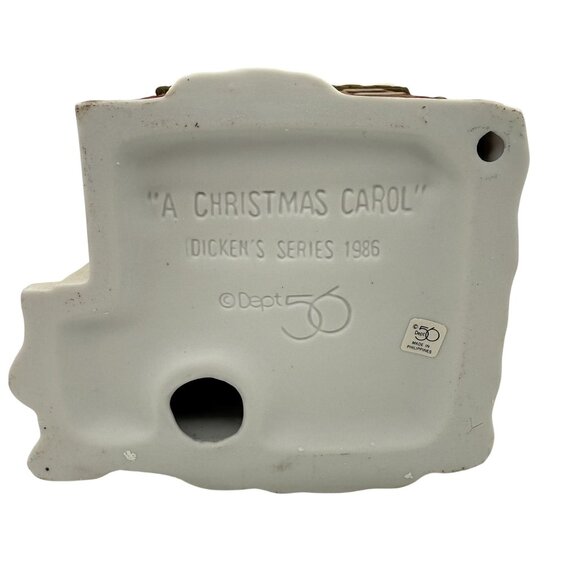 Vtg Dept 56 Dickens Village Fezziwig’s Warehouse Lighted Building A Christmas Ca - Picture 9 of 13